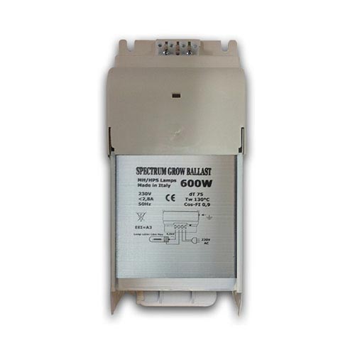 Alimentatore Spectrum Grow Ballast 600W